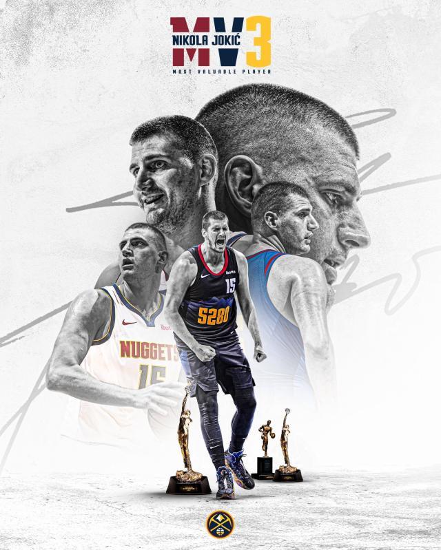 PG模拟器-pocket game-四年三夺MVP！约基奇实至名归 但他宁愿MVP换冠军